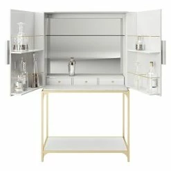 BAUHAUS Phönix Playboy Mehrzweckschrank Brandi L X B X H: 45 X 100 X 170 Cm, Weiß 9 BAUHAUS Phönix Playboy Mehrzweckschrank Brandi L X B X H: 45 X 100 X 170 Cm, Weiß -Cheap Regale Store 12 1003