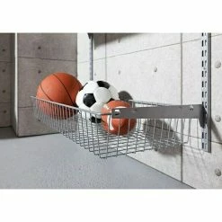 BAUHAUS Element System Drahtkorb 35 X 80 Cm, Weiß/Aluminium, Geeignet Für: Schiene Classic Raster 32 8 BAUHAUS Element System Drahtkorb 35 X 80 Cm, Weiß/Aluminium, Geeignet Für: Schiene Classic Raster 32 -Cheap Regale Store 12 1066