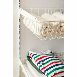 BAUHAUS Element System Drahtkorb 35 X 80 Cm, Weiß/Aluminium, Geeignet Für: Schiene Classic Raster 32 9 BAUHAUS Element System Drahtkorb 35 X 80 Cm, Weiß/Aluminium, Geeignet Für: Schiene Classic Raster 32 -Cheap Regale Store 12 1067