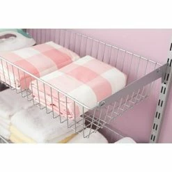 BAUHAUS Element System Drahtkorb 35 X 80 Cm, Weiß/Aluminium, Geeignet Für: Schiene Classic Raster 32 10 BAUHAUS Element System Drahtkorb 35 X 80 Cm, Weiß/Aluminium, Geeignet Für: Schiene Classic Raster 32 -Cheap Regale Store 12 1068