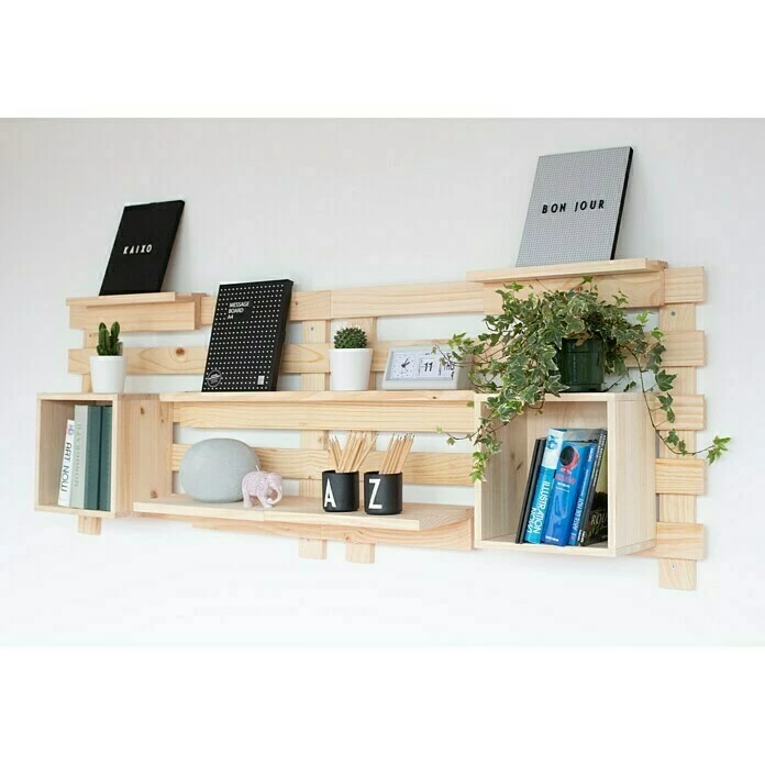 BAUHAUS Astigarraga Tetris Wandregal L X B X H: 40 X 12 X 9,5 Cm, Kiefernholz 3 BAUHAUS Astigarraga Tetris Wandregal L X B X H: 40 X 12 X 9,5 Cm, Kiefernholz – Bild 3