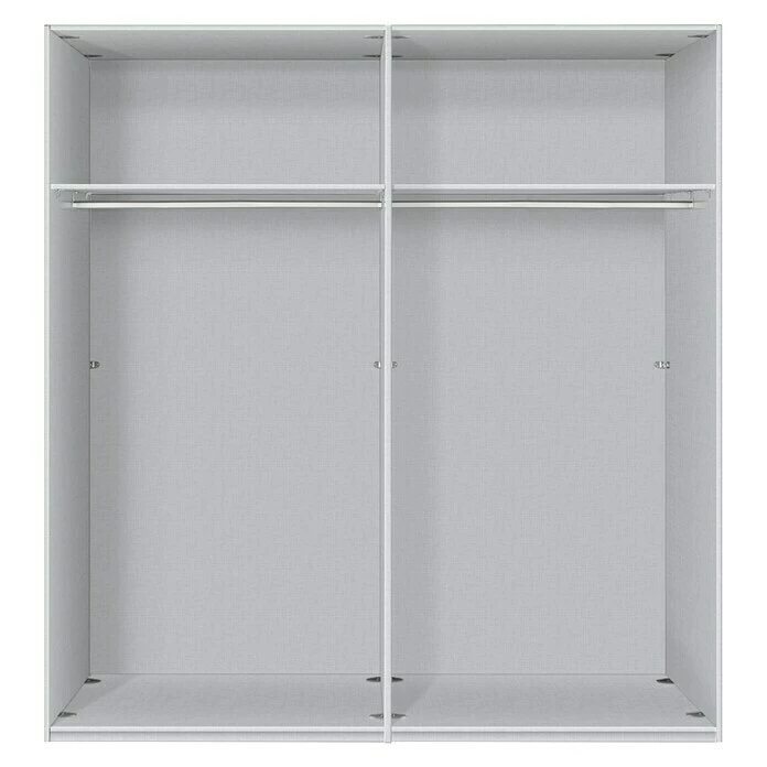 BAUHAUS Express Möbel Schwebetürenschrank Stars B X T X H: 150 X 68 X 236 Cm, Farbe Griff: Aluminiumfarben, Farbe Front: Eiche Sonoma/Grauspiegel, Farbe Korpus: Eiche Sonoma 2 BAUHAUS Express Möbel Schwebetürenschrank Stars B X T X H: 150 X 68 X 236 Cm, Farbe Griff: Aluminiumfarben, Farbe Front: Eiche Sonoma/Grauspiegel, Farbe Korpus: Eiche Sonoma – Bild 2