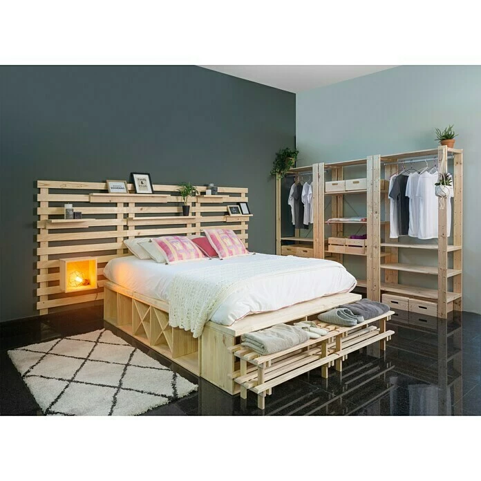 BAUHAUS Astigarraga Tetris Wandregal L X B X H: 40 X 12 X 9,5 Cm, Kiefernholz 5 BAUHAUS Astigarraga Tetris Wandregal L X B X H: 40 X 12 X 9,5 Cm, Kiefernholz – Bild 5