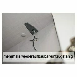 BAUHAUS Express Möbel Drehtürschrank Brooklyn B X T X H: 100 X 58 X 216 Cm, Weiß, Mit Spiegel -Cheap Regale Store 12 1303