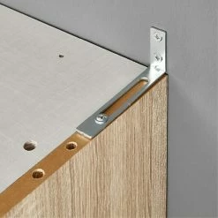 BAUHAUS Express Möbel Drehtürschrank Brooklyn B X T X H: 100 X 58 X 216 Cm, Weiß, Mit Spiegel -Cheap Regale Store 12 1306