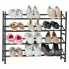 BAUHAUS Schuhregal Loft L X B X H: 23 X 116 X 68 Cm, Schwarz