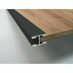 BAUHAUS Room Plaza Easy H-Profil Passend Für: Room Plaza Easy Schiebetür-Bau-Sets, Schwarz