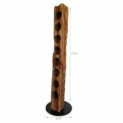 BAUHAUS Wood & Wishes Weinregal Premium Höhe: 113 Cm, Anzahl Flaschen: 8 Stk., Palisander -Cheap Regale Store 12 156