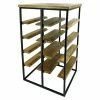 BAUHAUS Weinregal L X B X H: 41,5 X 37 X 71 Cm, Anzahl Flaschen: 8 Stk., Stahl