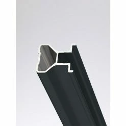 BAUHAUS Room Plaza Easy Griffprofil Passend Für: Room Plaza Easy Schiebetür-Bau-Sets, 2.550 Mm, Schwarz