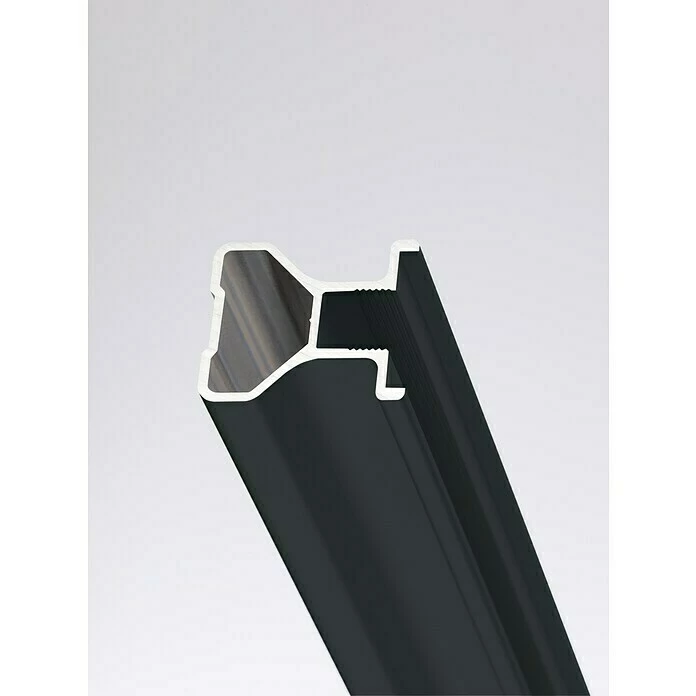 BAUHAUS Room Plaza Easy Griffprofil Passend Für: Room Plaza Easy Schiebetür-Bau-Sets, 2.550 Mm, Schwarz 1 BAUHAUS Room Plaza Easy Griffprofil Passend Für: Room Plaza Easy Schiebetür-Bau-Sets, 2.550 Mm, Schwarz