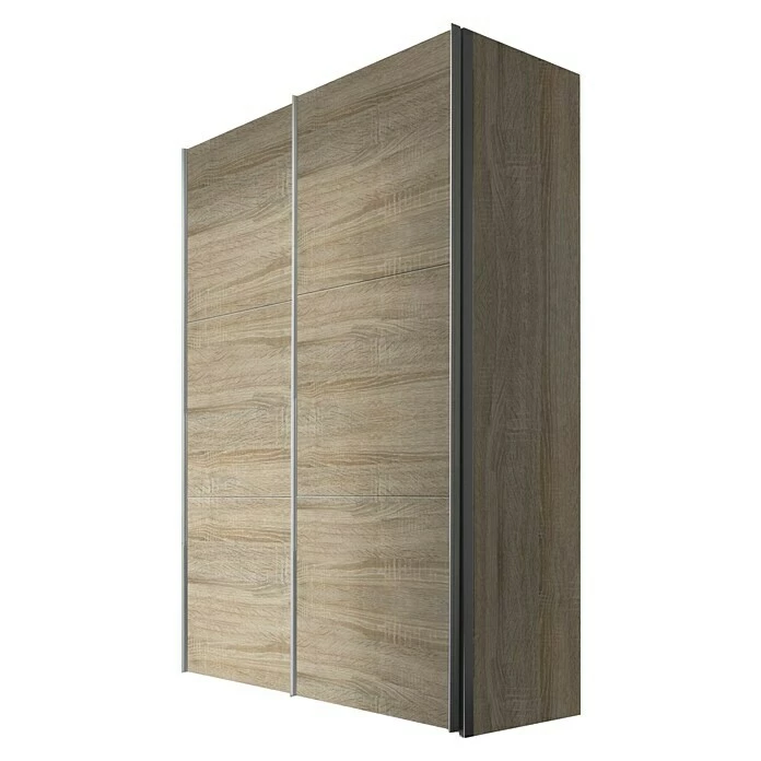 BAUHAUS Express Möbel Schwebetürenschrank Stars B X T X H: 150 X 68 X 236 Cm, Farbe Griff: Aluminiumfarben, Farbe Front: Eiche Sonoma, Farbe Korpus: Eiche Sonoma 1 BAUHAUS Express Möbel Schwebetürenschrank Stars B X T X H: 150 X 68 X 236 Cm, Farbe Griff: Aluminiumfarben, Farbe Front: Eiche Sonoma, Farbe Korpus: Eiche Sonoma