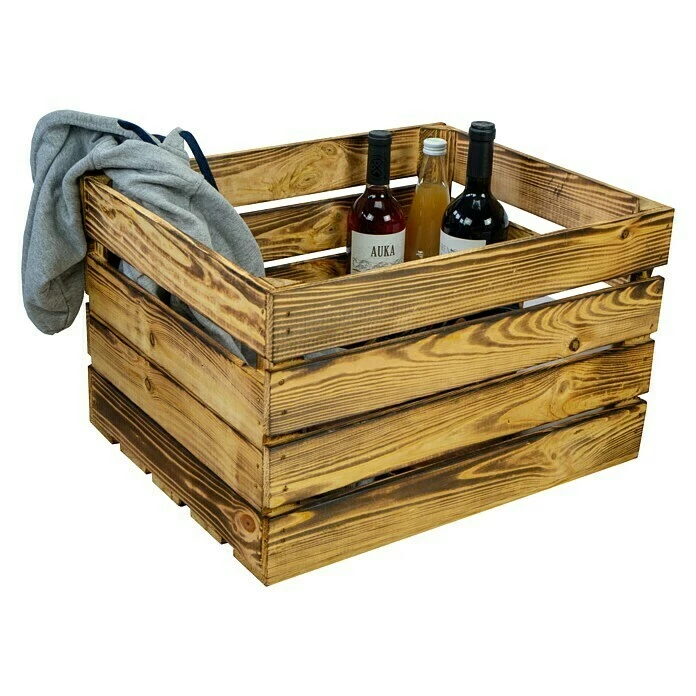 BAUHAUS Holzregal B X H: 40 X 30 Cm, Holz, Braun 3 BAUHAUS Holzregal B X H: 40 X 30 Cm, Holz, Braun – Bild 3