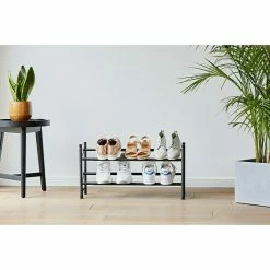 BAUHAUS Schuhregal Loft L X B X H: 23 X 116 X 36 Cm, Schwarz -Cheap Regale Store 12 2004
