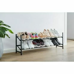 BAUHAUS Schuhregal Loft L X B X H: 23 X 116 X 36 Cm, Schwarz -Cheap Regale Store 12 2006
