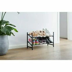 BAUHAUS Schuhregal Loft L X B X H: 23 X 116 X 36 Cm, Schwarz -Cheap Regale Store 12 2007