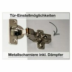 BAUHAUS Express Möbel Drehtürschrank Brooklyn Landhaus B X T X H: 250 X 58 X 216 Cm, Weiß, Ohne Spiegel 8 BAUHAUS Express Möbel Drehtürschrank Brooklyn Landhaus B X T X H: 250 X 58 X 216 Cm, Weiß, Ohne Spiegel -Cheap Regale Store 12 2071