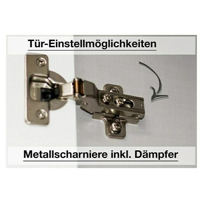 BAUHAUS Express Möbel Drehtürschrank Brooklyn Landhaus B X T X H: 250 X 58 X 216 Cm, Weiß, Ohne Spiegel 3 BAUHAUS Express Möbel Drehtürschrank Brooklyn Landhaus B X T X H: 250 X 58 X 216 Cm, Weiß, Ohne Spiegel – Bild 3