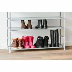 BAUHAUS Schuhregal L X B X H: 28 X 100 X 174 Cm, Weiß -Cheap Regale Store 12 2140