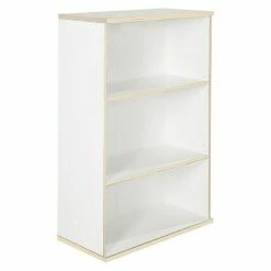 BAUHAUS Phönix Chicago Regal L X B X H: 40 X 80 X 119 Cm, Weiß/Eiche Sand, Traglast: 5 Kg/Boden