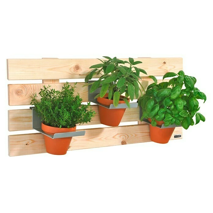 BAUHAUS Wagner System GreenFamily Blumenregal GreenWall 79 X 31 Cm, Natur 1 BAUHAUS Wagner System GreenFamily Blumenregal GreenWall 79 X 31 Cm, Natur