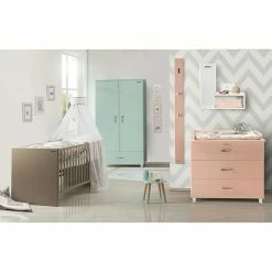 BAUHAUS Phönix Miami Drehtürschrank L X B X H: 52 X 98 X 200 Cm, Mintgrün -Cheap Regale Store 12 2484