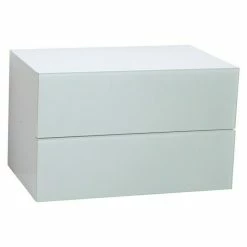 BAUHAUS Phönix Atlanta Container L X B X H: 38 X 55 X 34 Cm, Weiß, Anzahl Schubladen: 2 Stk.