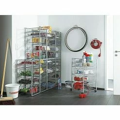 BAUHAUS Regalux Clever Metallrahmen Pulverbeschichtet, 45 X 30 X 79,5 Cm -Cheap Regale Store 12 2653