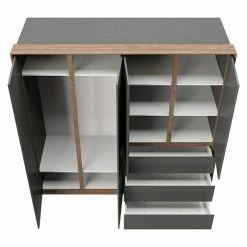 BAUHAUS Phönix Playboy Kleiderschrank Victoria L X B X H: 66,3 X 200 X 212 Cm, Nussbaum 8 BAUHAUS Phönix Playboy Kleiderschrank Victoria L X B X H: 66,3 X 200 X 212 Cm, Nussbaum -Cheap Regale Store 12 2678