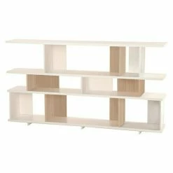 BAUHAUS Phönix Regal Sydney L X B X H: 30 X 180 X 100 Cm, Holzfarben/Weiß