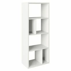 BAUHAUS Phönix Fortuna Raumteiler L X B X H: 34 X 58 X 146,6 Cm, Weiß, Anzahl Fächer: 6