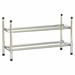 BAUHAUS Schuhregal L X B X H: 23 X 64 X 37 Cm, Passend Für: Bis Zu 12 Paar Schuhe, Max. Ausziehbar Bis: 118 Cm