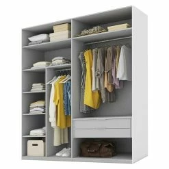 BAUHAUS Express Möbel Schwebetürenschrank Swift B X T X H: 200 X 68 X 216 Cm, Mit Glasfronten, Mit Zubehör, Farbe Front: Basaltglas Außen/Basalt, Farbe Korpus: Basalt -Cheap Regale Store 12 2802