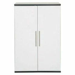 BAUHAUS Phönix Chicago Türelement L X B X H: 1,6 X 40 X 114 Cm, Passend Für: Phönix Chicago Regal, Weiß/Schwarz -Cheap Regale Store 12 289