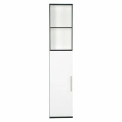 BAUHAUS Phönix Chicago Türelement L X B X H: 1,6 X 40 X 114 Cm, Passend Für: Phönix Chicago Regal, Weiß/Schwarz -Cheap Regale Store 12 290