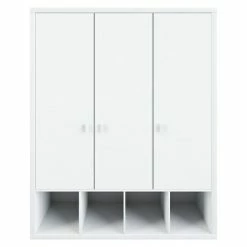BAUHAUS Phönix Caro Drehtürschrank L X B X H: 55 X 150 X 185,4 Cm, Weiß