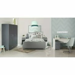 BAUHAUS Phönix Miami Drehtürschrank L X B X H: 52 X 146 X 200 Cm, Grau -Cheap Regale Store 12 3072