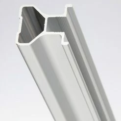 BAUHAUS Room Plaza Easy Griffprofil Passend Für: Room Plaza Easy Schiebetür-Bau-Sets, 2.550 Mm, Silber