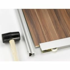 BAUHAUS Room Plaza Easy Griffprofil Passend Für: Room Plaza Easy Schiebetür-Bau-Sets, 2.550 Mm, Silber -Cheap Regale Store 12 3199