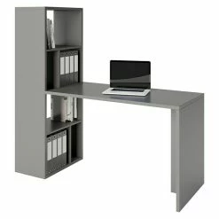 BAUHAUS Phönix Fortuna Regalschreibtisch Grau, Anzahl Fächer: 6 Stk.