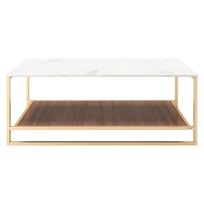 BAUHAUS Phönix Playboy Couchtisch Olivia L X B X H: 60 X 120 X 45 Cm, Nussbaum 2 BAUHAUS Phönix Playboy Couchtisch Olivia L X B X H: 60 X 120 X 45 Cm, Nussbaum – Bild 2