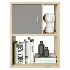 BAUHAUS Phönix Fortuna Beistelltisch L X B X H: 34 X 75,1 X 57,9 Cm, Eiche, Mit Türeinsatz