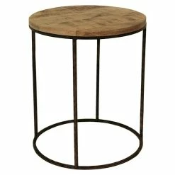 BAUHAUS Holztisch Rund Ø X H: 40 X 53 Cm, Material Tischplatte: Mangoholz