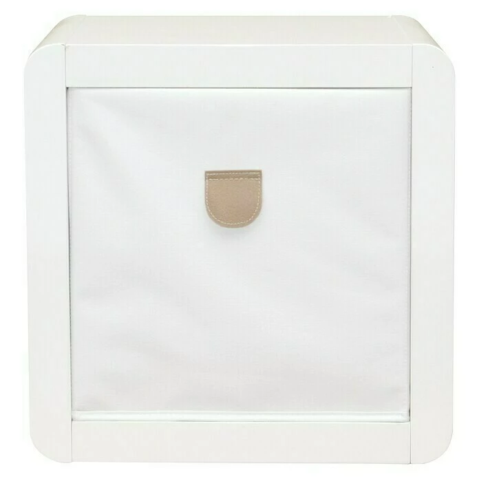 BAUHAUS Phönix Beistelltisch Prana L X B X H: 35 X 42,7 X 42,7 Cm, Weiß 2 BAUHAUS Phönix Beistelltisch Prana L X B X H: 35 X 42,7 X 42,7 Cm, Weiß – Bild 2