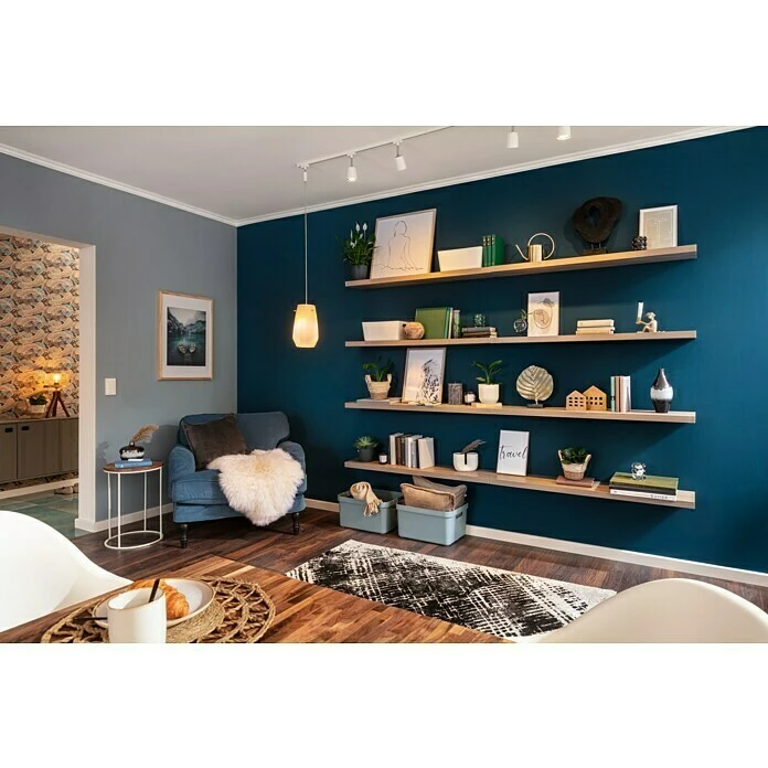 BAUHAUS Beistelltisch Ø X H: 33 X 45 Cm, Mangoholz 3 BAUHAUS Beistelltisch Ø X H: 33 X 45 Cm, Mangoholz – Bild 3