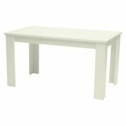 BAUHAUS Phönix Casablanca Esstisch L X B X H: 80 X 140 X 74 Cm, Weiß