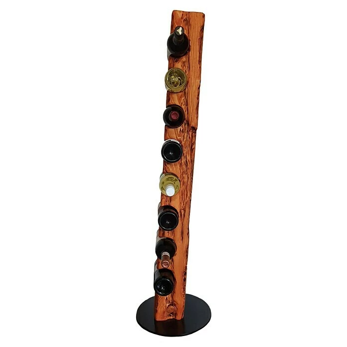 BAUHAUS Wood & Wishes Weinregal Premium Seitlich Höhe: 113 Cm, Anzahl Flaschen: 8 Stk., Holz, Mahagoni 2 BAUHAUS Wood & Wishes Weinregal Premium Seitlich Höhe: 113 Cm, Anzahl Flaschen: 8 Stk., Holz, Mahagoni – Bild 2