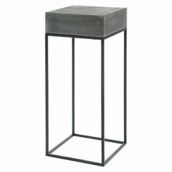 BAUHAUS Beistelltisch L X B X H: 30 X 30 X 70 Cm, Schwarz