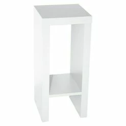 BAUHAUS Phönix Solina Beistelltisch L X B X H: 26 X 26 X 60 Cm, Weiß