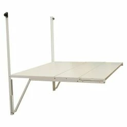 BAUHAUS Simonrack Simonflex HĂ€ngeregal L X B X H: 40 X 80 X 112,5 Cm, Einklappbar, WeiĂ